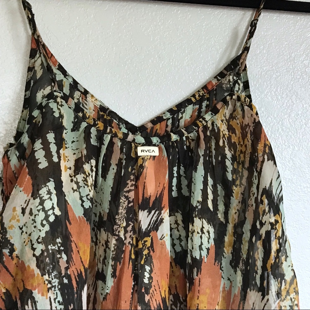 Beautiful sheer RVCA top - Picture 2 of 4